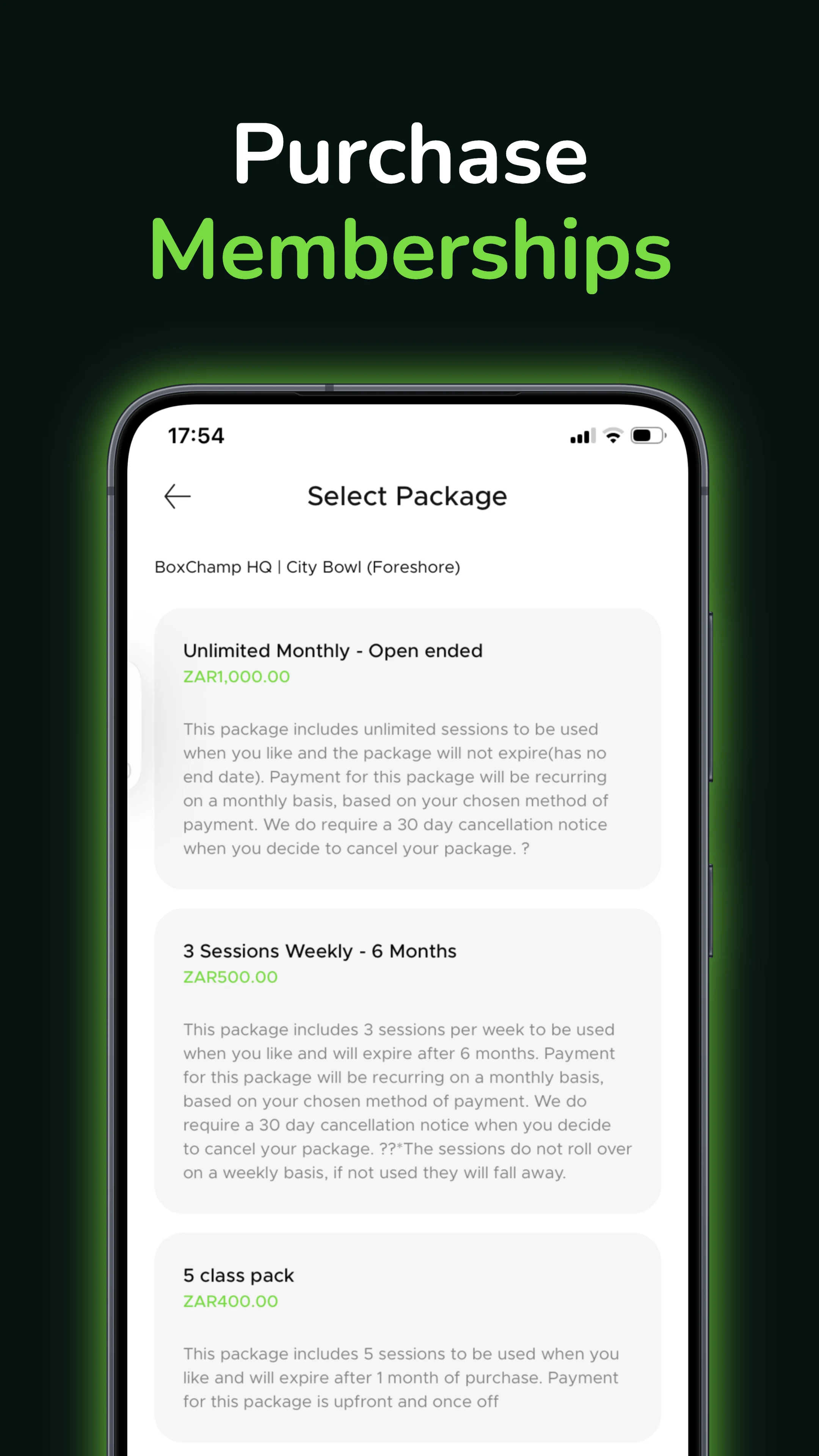 Octiv screenshot